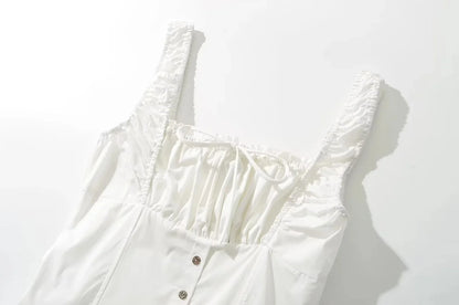 Bowknot White Summer Women&