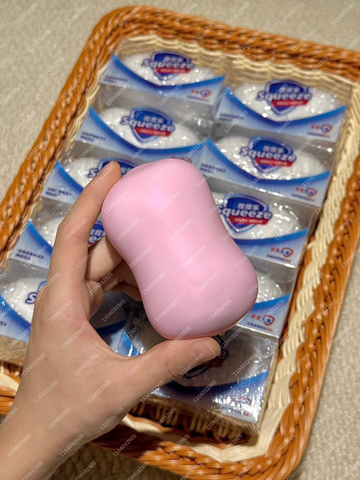 Soap Ball Squishy Soap Stress Ball Fidget Toy Crunchy Squeeze Ball Round Blocks Filled ASMR Anti Stress Toys for Kids &amp; Adults