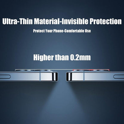 4Pc Camera Lens Protector For iPhone 14 13 12 Pro Max Full Cover Tempered Glass For iPhone 13 12 Mini Camera Protector Lens Film Camera Protective Glass For iphone