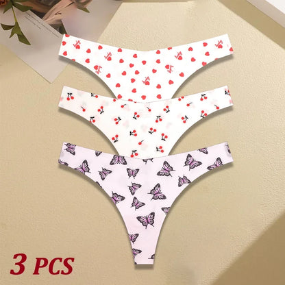 Ultra-Thin Seamless G-String Thongs for Women