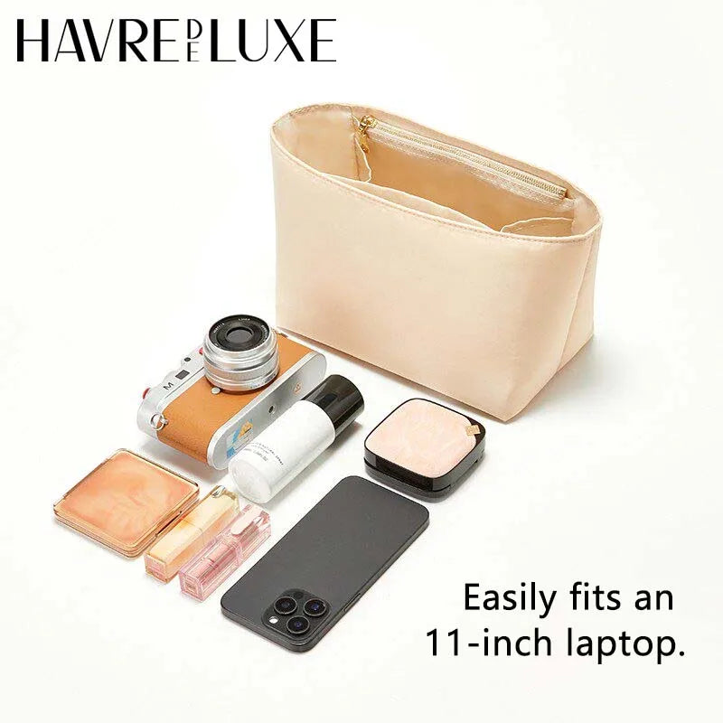 Havredeluxe Bag Organizer Insert For Longchamp Nylon Bag - Lightweight Durable Interior Storage