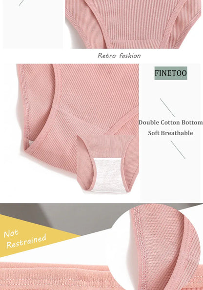 Comfortable Cotton Briefs for Women – 3-Piece Panty Set
