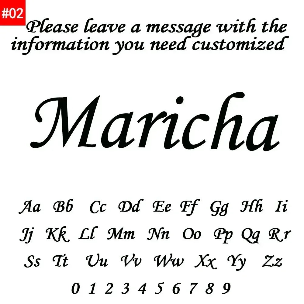 Custom Hollow Love Name Ring Personalized 18K Stainless Steel Opening Adjustable Ring Jewelry Birthday Party Gift Wholesale
