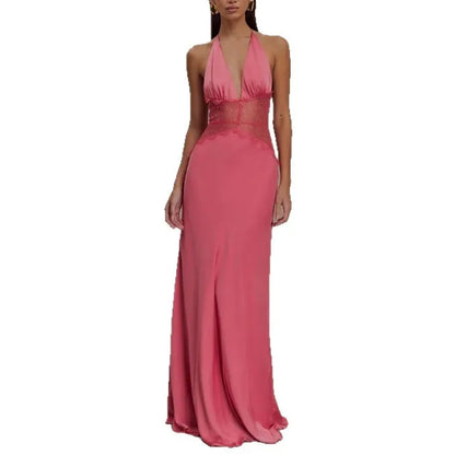Summer Backless Sexy Long Dresses Women&