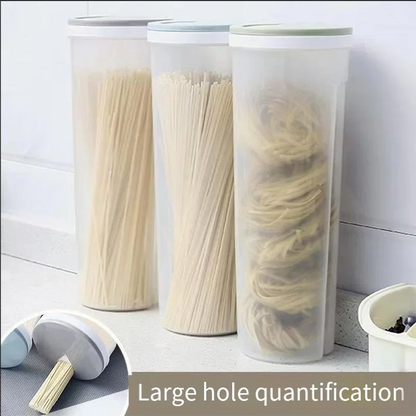 Noodles Sealed Can Kitchen Accessories Food Grade Plastic Kitchen Storage &amp; Organization Quantitative Divided Can Storage Box