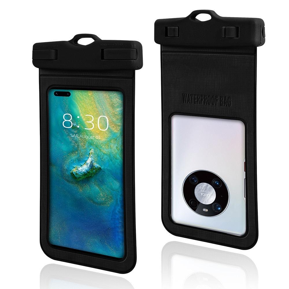 Waterproof Phone Case Pouch Protector For iPhone Cell Phone Cover Underwater Case Universal Water Proof Bag Waterproof Case Cellphone Pouch for iPhone 13 Pro Max Case &amp; Strap
