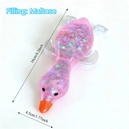Squishy Antistress Duck Fidgets Toys Cute Goose Animals Vent Toys for Kids Adults Decompression Stretch Toys Friends Best Gift