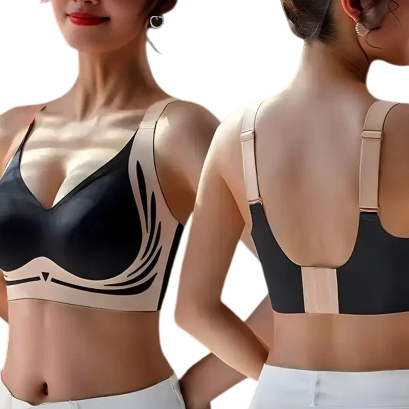 2Pcs/Set Non-wire Push-Up Bras Women&