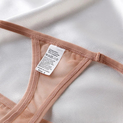Lace Women Panties G String Sexy Thong Seamless Underwear T Back Transparent Low Waist Girls Briefs Underpants Plus Size S-XL