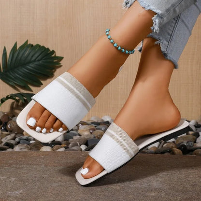 Leisure Flat Bottom Sandals Women&
