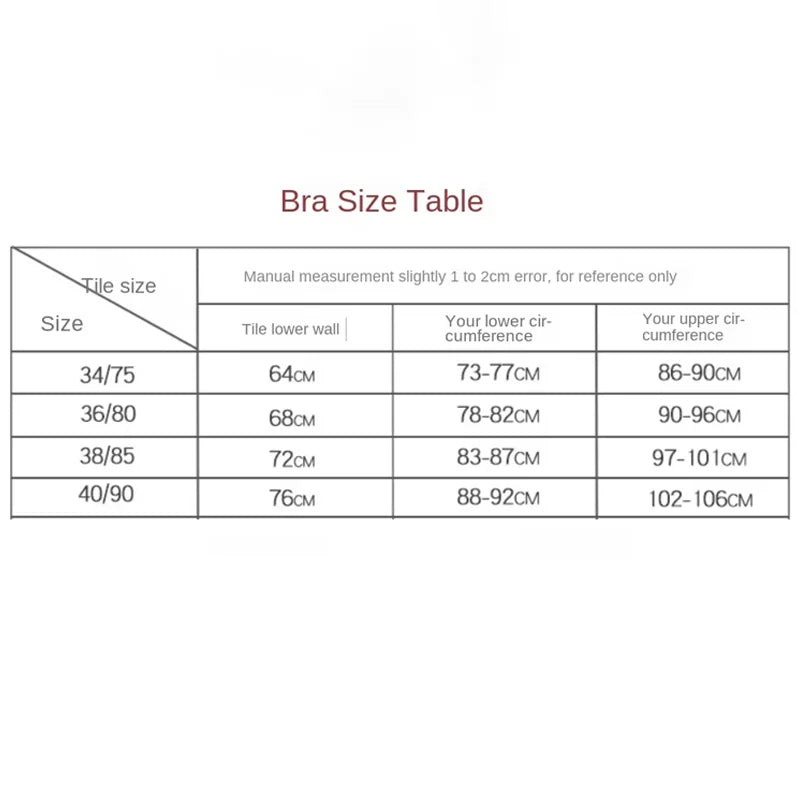 New Front Buckle Underwear Convenient Anti Sagging without Shoulder Strap Women&