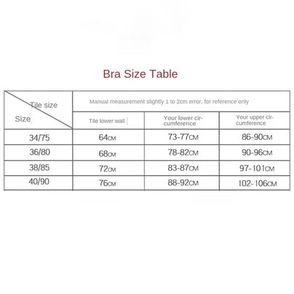 New Front Buckle Underwear Convenient Anti Sagging without Shoulder Strap Women&