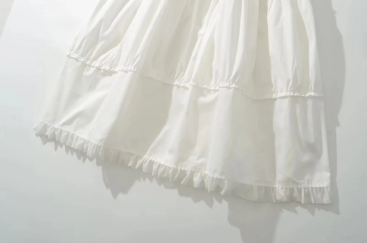 Bowknot White Summer Women&