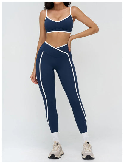 Women Bra Shockproof Gym Top Women Underwear Thin Strap Halter Sports Bras Scrunch Push-up Workout Yoga Tank Tops Women&
