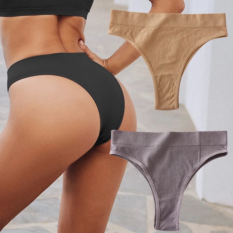 Seamless Panties for Women – 2-Piece Set