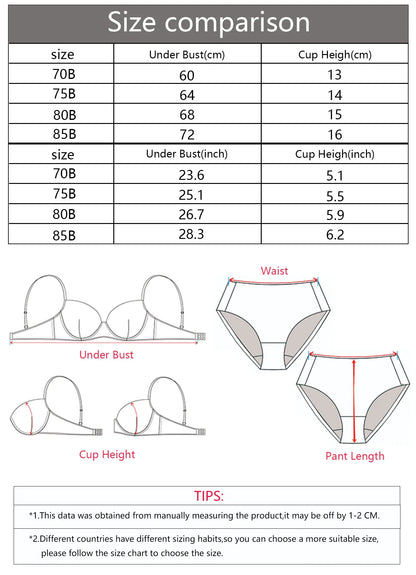 Seamless Smooth Push Up Bra Underwire Deep V Adjustable Straps Comfortable Everyday Wear Women Brassiere J3076