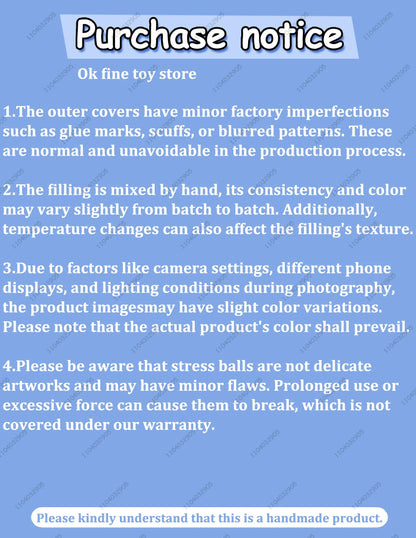 Soap Ball Squishy Soap Stress Ball Fidget Toy Crunchy Squeeze Ball Round Blocks Filled ASMR Anti Stress Toys for Kids &amp; Adults