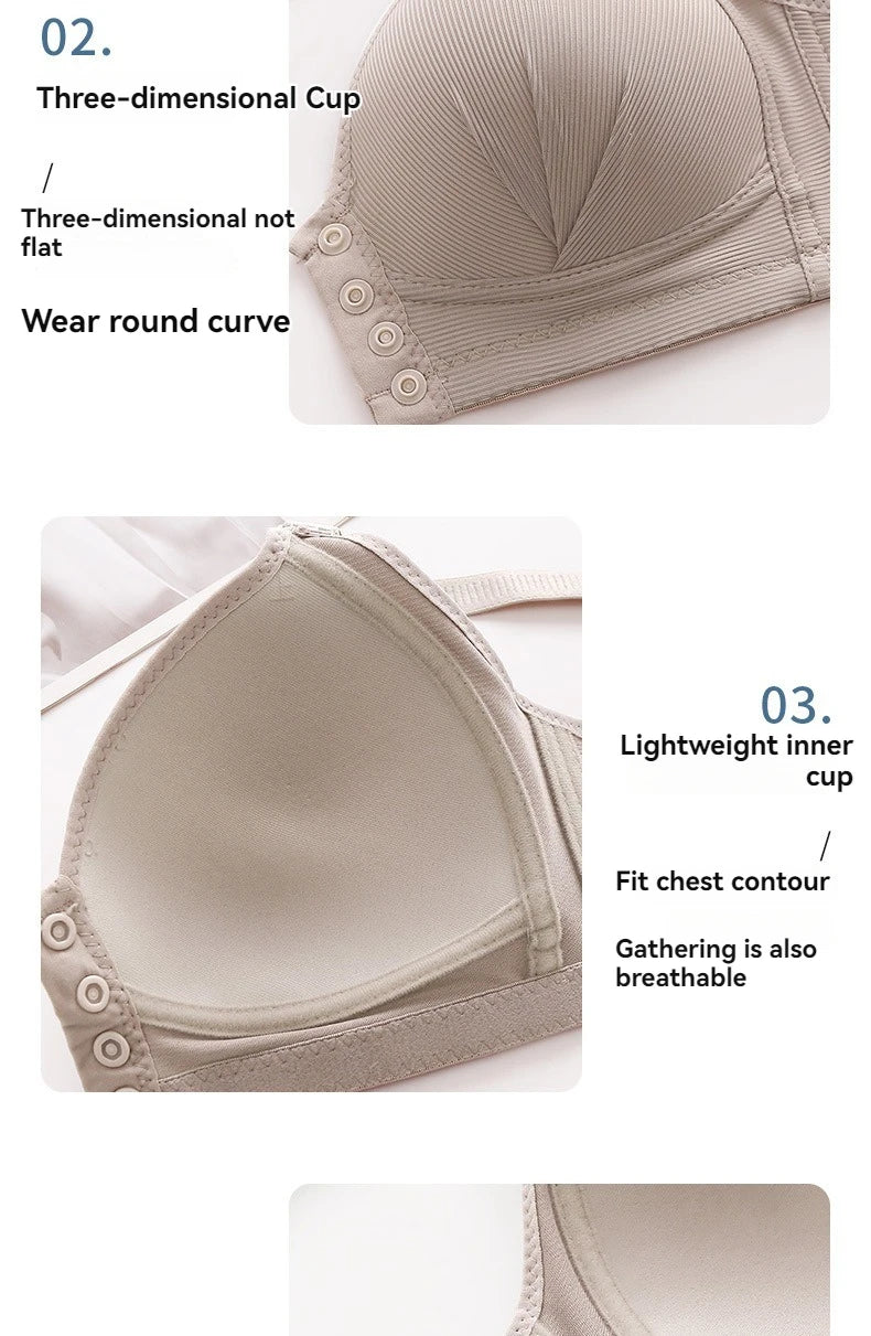 New Large Size Front Buckle Sexy Push up WOMEN&