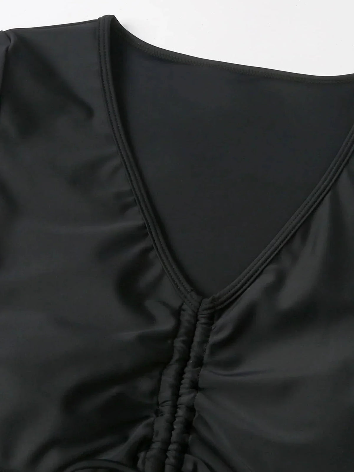 2026 Plain Drawstring Two Pieces Women Swimsuit Solid Sexy Swimwear Female Bathers Bathing Swimming Suit Summer Beachwear