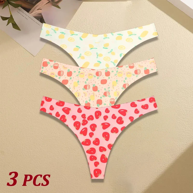 Ultra-Thin Seamless G-String Thongs for Women