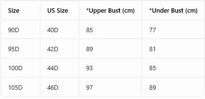 D Thin Cup Large Size Women&