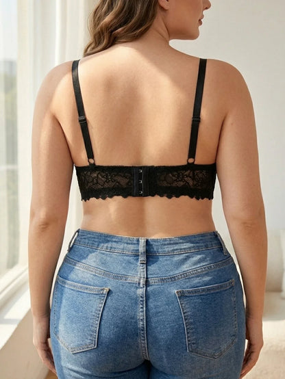 Plus Size Lace Women&
