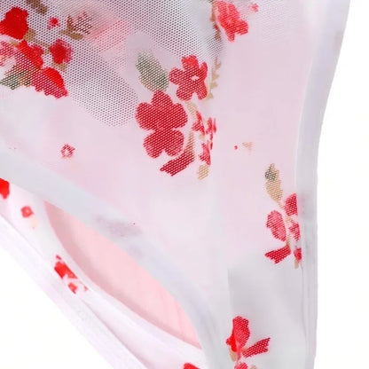 5pcs/Set Print Design Sexy Women thongs Fashion New Panties Underwear Breathable Comfortable Lady G-string Elegant Sexy Lingerie