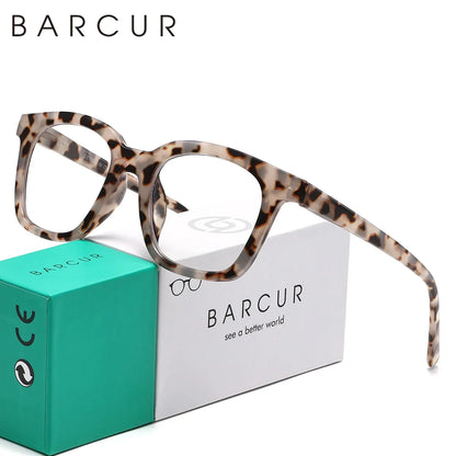 BARCUR Fashion Retro Leopard Pattern Women&