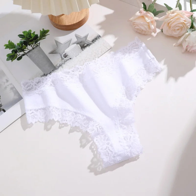 Women’s Cotton-Blend Low-Rise G-String Panties