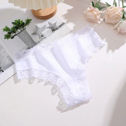 Women’s Cotton-Blend Low-Rise G-String Panties