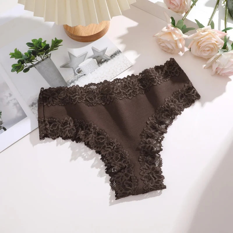 Women’s Cotton-Blend Low-Rise G-String Panties