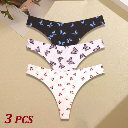 Ultra-Thin Seamless G-String Thongs for Women