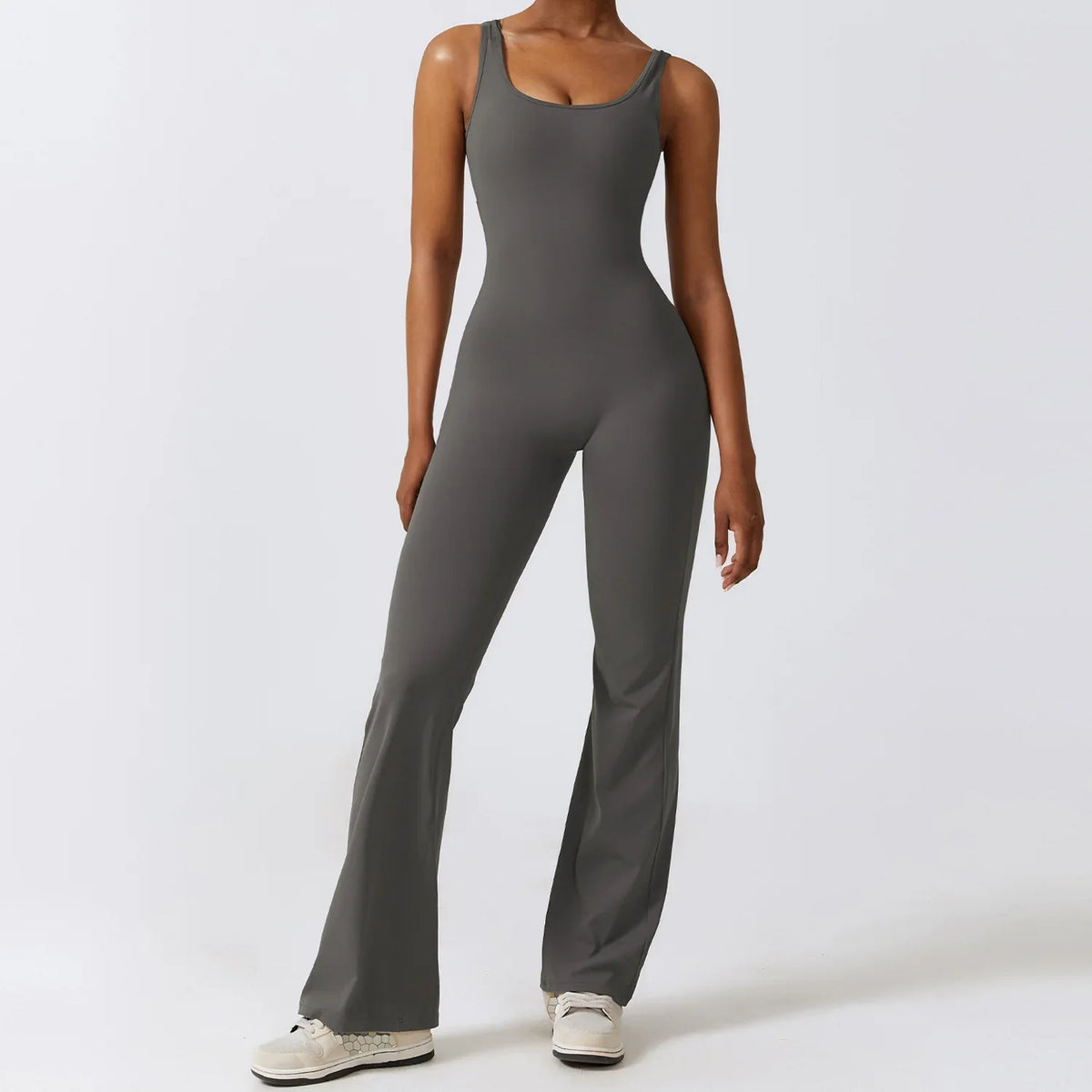 Women Sexy Back V Jumpsuit Gym Set Training Yoga Suit Sportswear Sports Jumpsuit Fitness Rompers Stretch Workout Bodysuits 8260