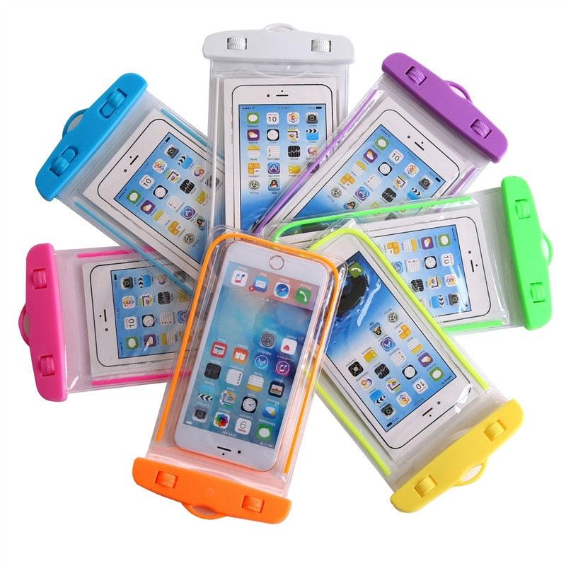 Waterproof Phone Case Universal Mobile Cover case For iPhone 13 Pro Max Phone Bag Underwater Case Phone Plastic Waterproof Underwater Pouch for Mobile Phone Case &amp; Strap