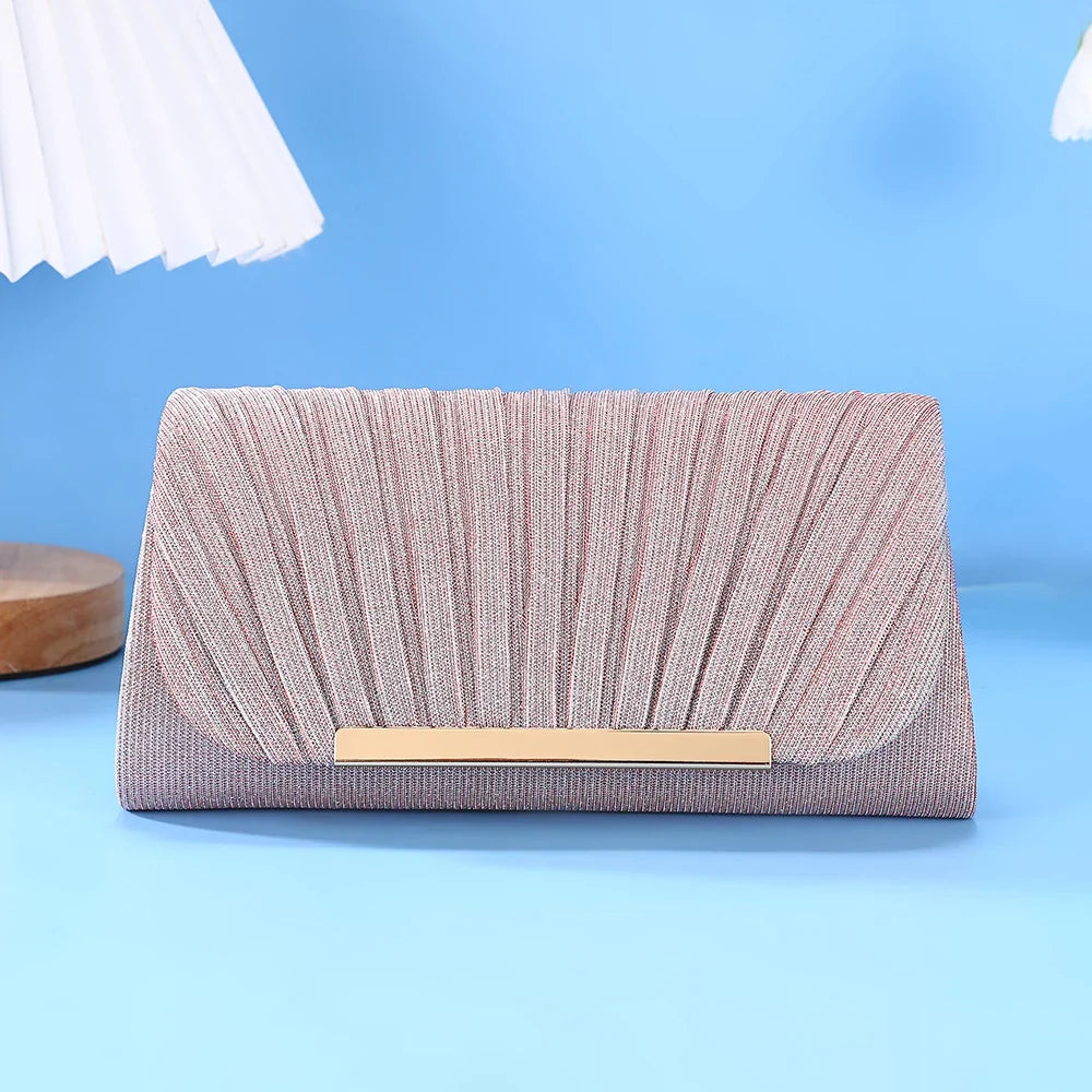 None European And American Sequined Evening Bag For Weddings Women Chain Shoulder Strap Clutch - Chain Shoulder Strap