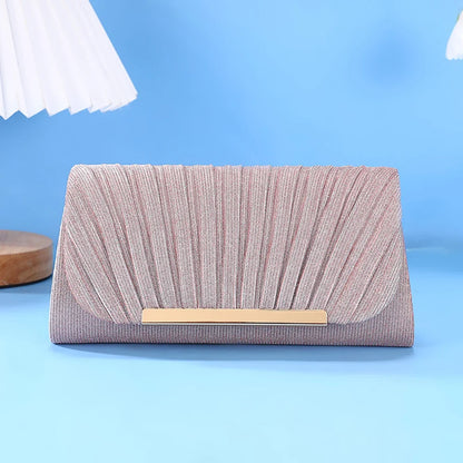 None European And American Sequined Evening Bag For Weddings Women Chain Shoulder Strap Clutch - Chain Shoulder Strap