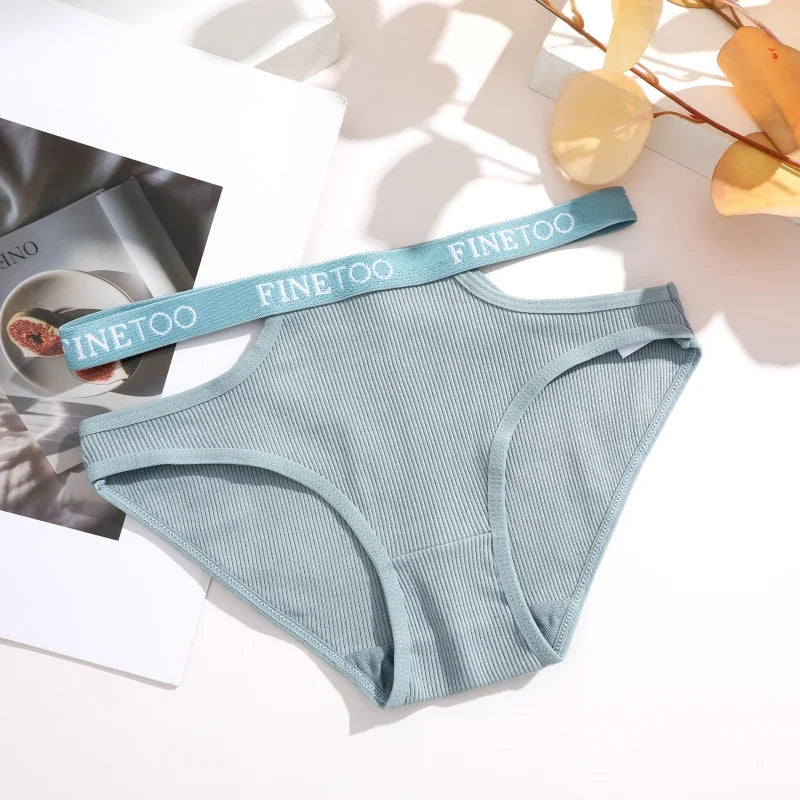 Cotton Double Letter Belt Briefs – Sexy &amp; Comfortable Women&
