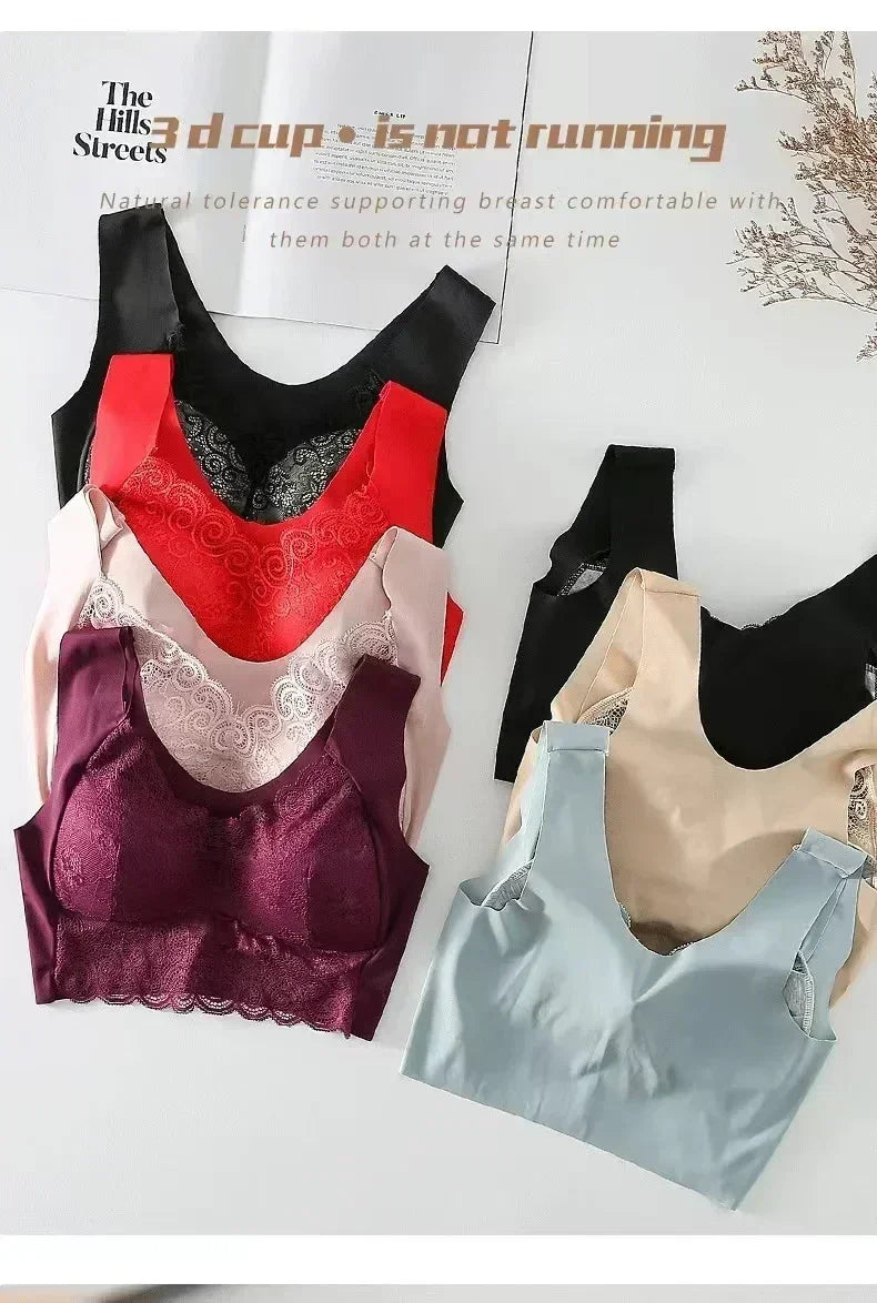 Seamless Push-Up Bra for Small Breasts – No Wire, Anti-Sagging &amp; Lift
