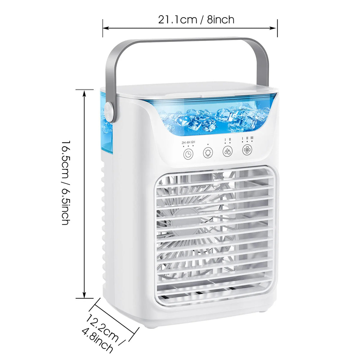 Portable Mini Desktop Air Conditioner Fan with Timer Small Room Spray Water AC for Cooling  Air Conditioning for Room