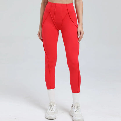 2-Piece Yoga Set – Open Back Sports Bra &amp; High Waist Shorts