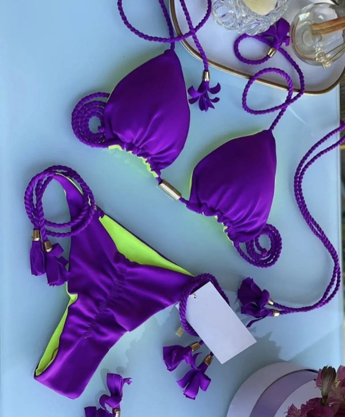 Sexy Solid color Women&