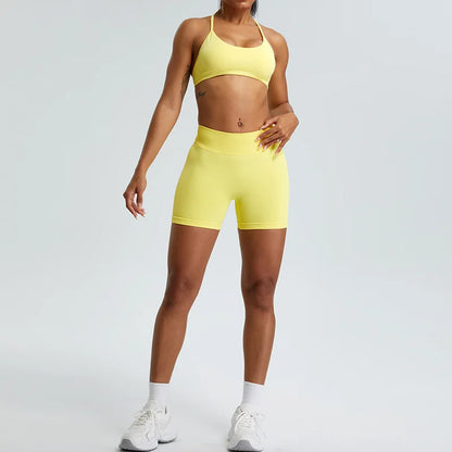 Women Sports Underwear High Support Sports Top Push Up Yoga Bra Gym Crop Top Fitness Workout Bra Running Brassiere Sportswear