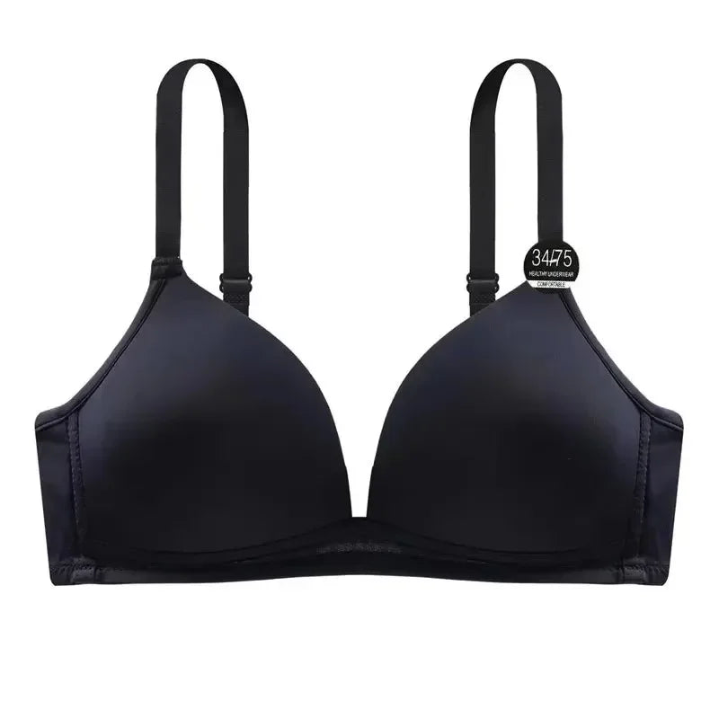 Seamless Bras Women Underwear Sexy Lingerie Fashion Brassiere Top Candy Color Adjustable Bra Female Push Up Bralette