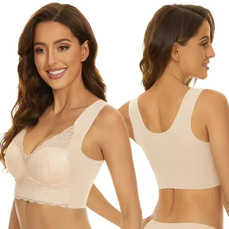 Seamless Push-Up Bra for Small Breasts – No Wire, Anti-Sagging &amp; Lift