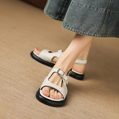 Spring and Summer New Model Fashion Low Heel Women&