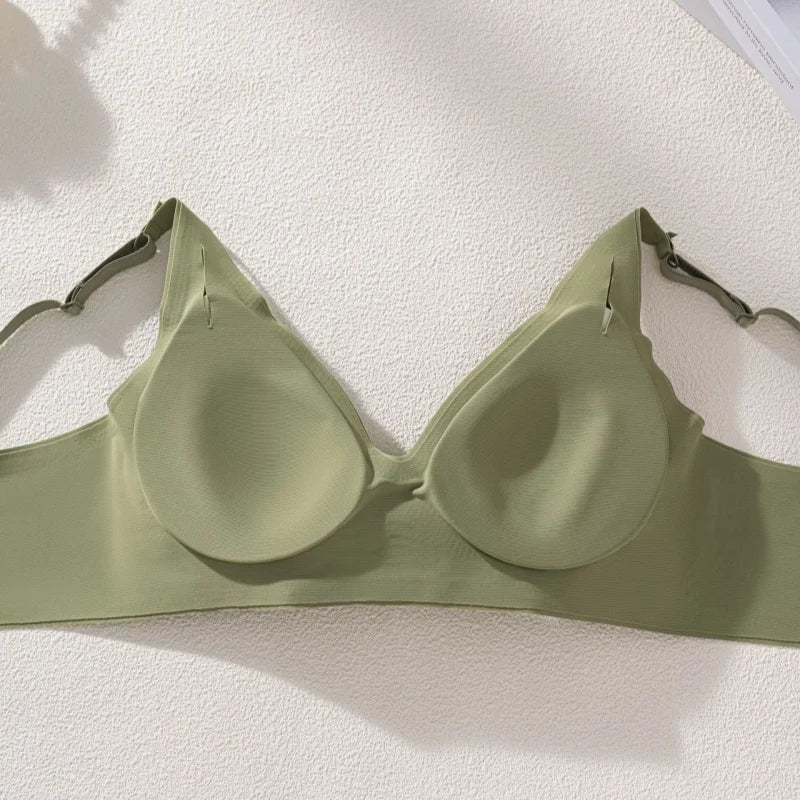 3Pcs/Set Seamless Bras Wire Free Brassiere Women Underwear Female Sexy Lingerie Plunge Underwear &amp; Sleepwears Intimates