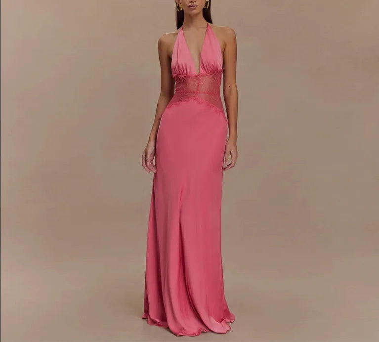 Summer Backless Sexy Long Dresses Women&