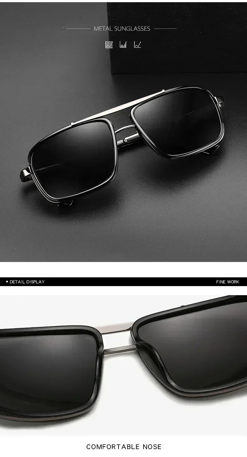 New Sunglasses Punk Sunglasses New Men&