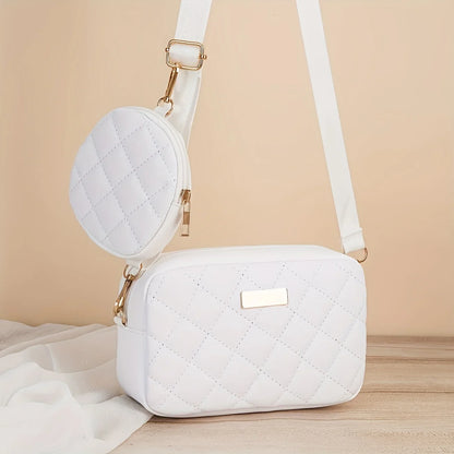 Crossbody Bag Women - Embroidered Coin Purse Adjustable Strap