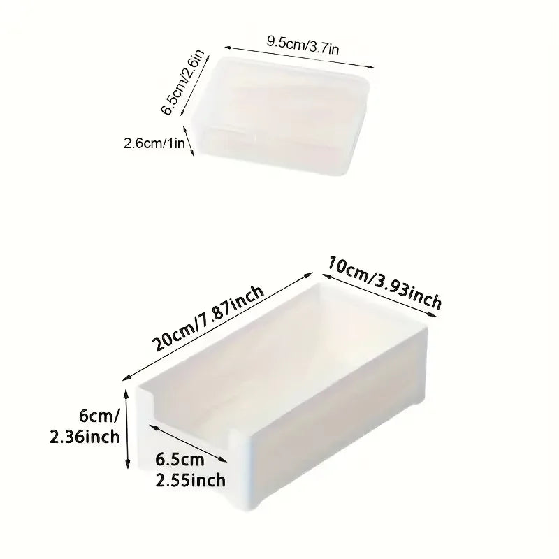 Cable Organizer Storage Box Set Durable Plastic Daily Office Supplies Sundries Charging Cord &amp; Mobile Device Management Storage